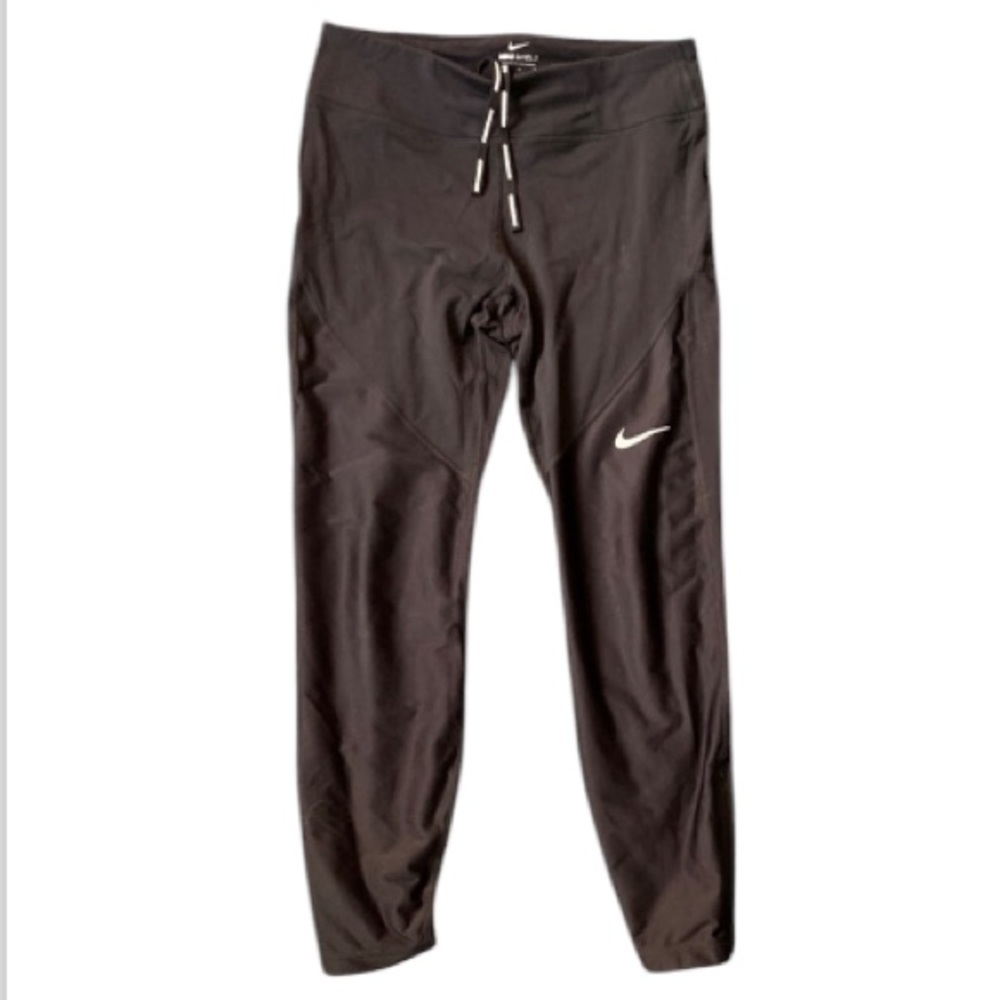 Nike Womens Black Nike Shield Athletic Bottoms size large